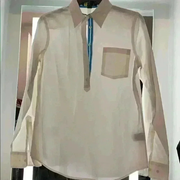 ✨Like New- Ralph Lauren White Popover Shirt in EUC - Picture 1 of 7
